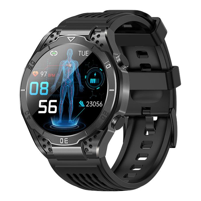 Montre Connectée Blackview R7 Pro Android 46mm Capteur de Fréquence  Cardiaque Noir - Montre connectée - Achat & prix