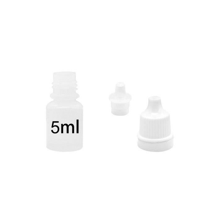 Flacon Compte-gouttes En Verre 3 Ml - Pour Huiles Essentielles, Parfums - Pipette Universelle étanche
