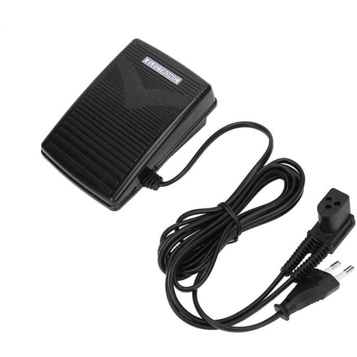 Pédale de commande au pied de machine à coudre - YYV - Noir - 40 W - Yyv