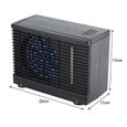 12V Mini Climatiseur De Refroidisseur D'eau Evaporatif Portable Ventilateur Voiture Camion Chambre BEFK1767-1