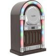 Juke Box INOVALLEY RETRO13N - Lecteur CD Bluetooth 20W - Entrée Aux-In - Écran LED - Façade Lumineuse-1