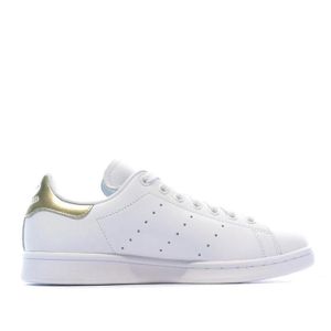 adidas blanche et dorée