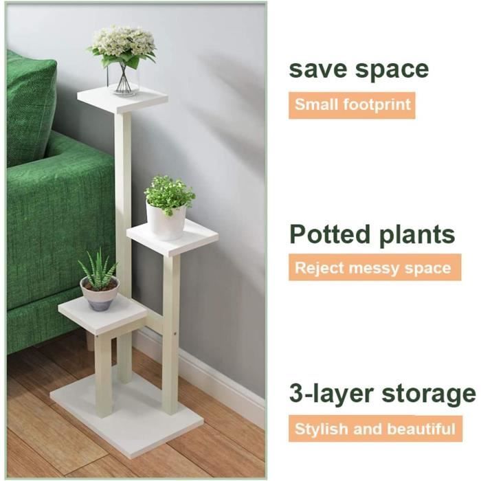 Etagère Présentoir Pour Fleurs En Zinc Avec 9 Cache-pots - Pot de