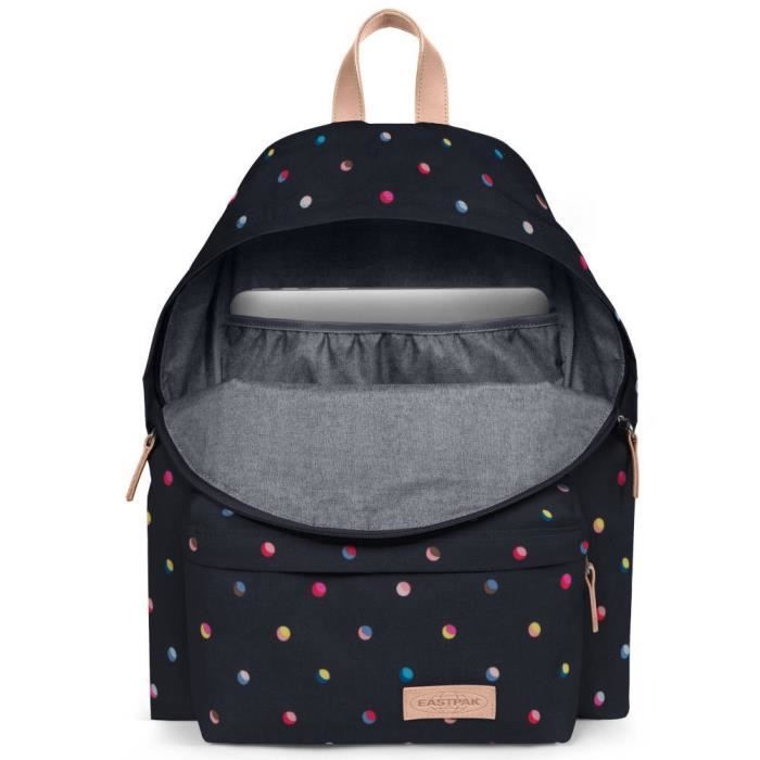 Sac dos Eastpak EK620 noir petit pois multicolore 13Y Super