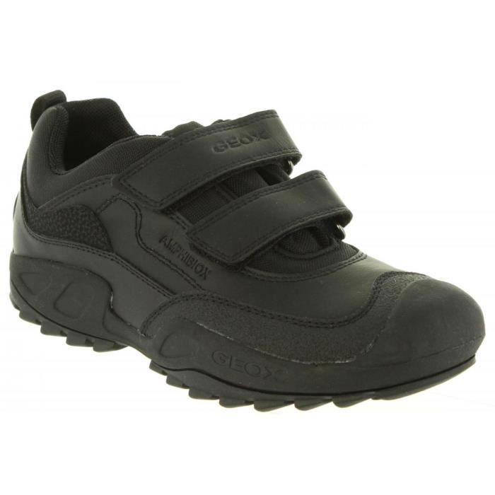 Chaussures pour Garcon GEOX J841WB 05411 J NEW SAVAGE C9999 BLACK Noir Cdiscount Chaussures