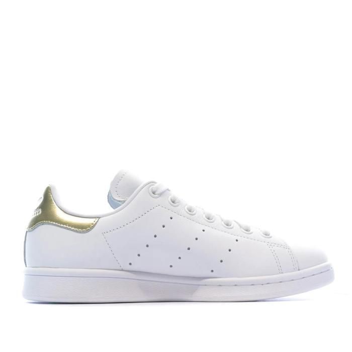 Stan smith hotsell blanc doré femme