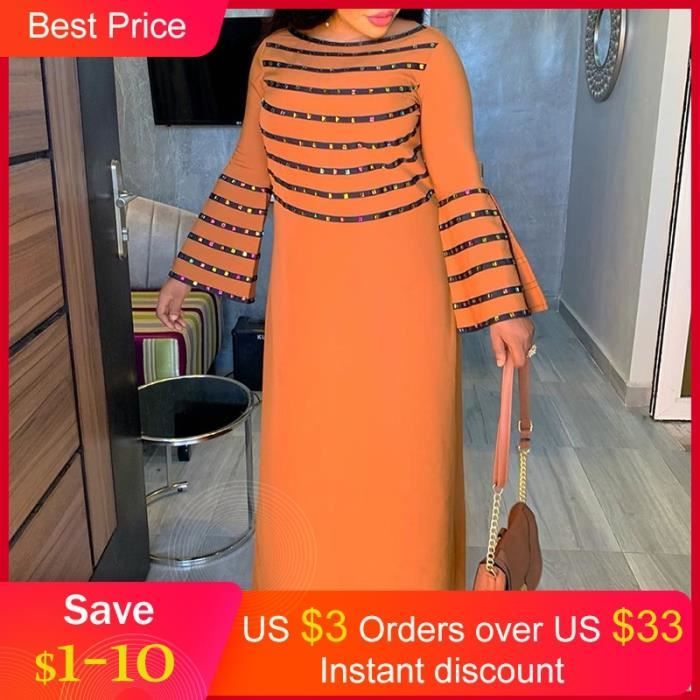 Robe longue africaine grande taille on sale