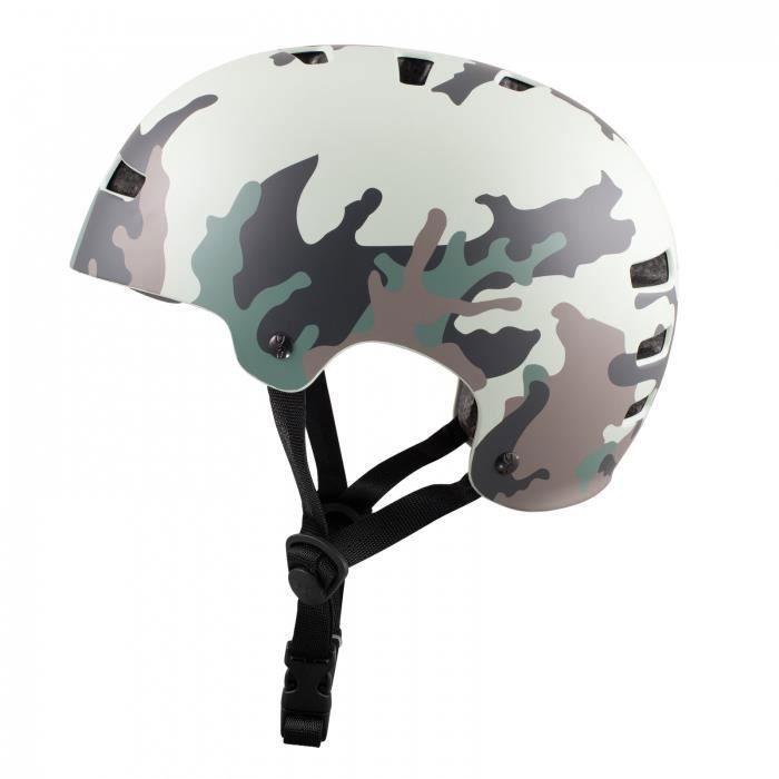 Casque TSG Evolution – Coque ABS Rigide, Ajustement Bas, 14 Aérations, Pour Skate, BMX, Trottinette