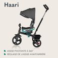 LIONELO Haari - Tricycle bébé évolutif - Jusqu'à 25 Kg - Siège réversible - Grand Panier Sac - Porte-gobelet - Roue Libre - Limited-2