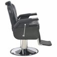 1508NEWSALE® Chaise de barbier professionnelle Classic Hydraulique,Fauteuil De Coiffure Fauteuil de Salon beautéNoir 72x68x98 cm Sim-2
