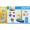 PLAYMOBIL - 70438 - Enfant avec voilier - Mixte - Family Fun - Plastique-2