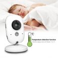 Babyphone Vidéo WINNES Baby Phone Caméra Surveillance Numérique Sans Fil avec 3.2”LCD,Vision Nocturne,Communication-2