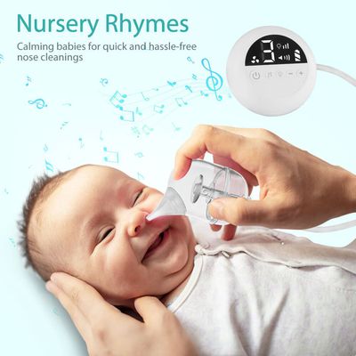 Yolispa Aspirateur Nasal Bébé Électrique 9 Niveaux - Musique Apaisante Et LED