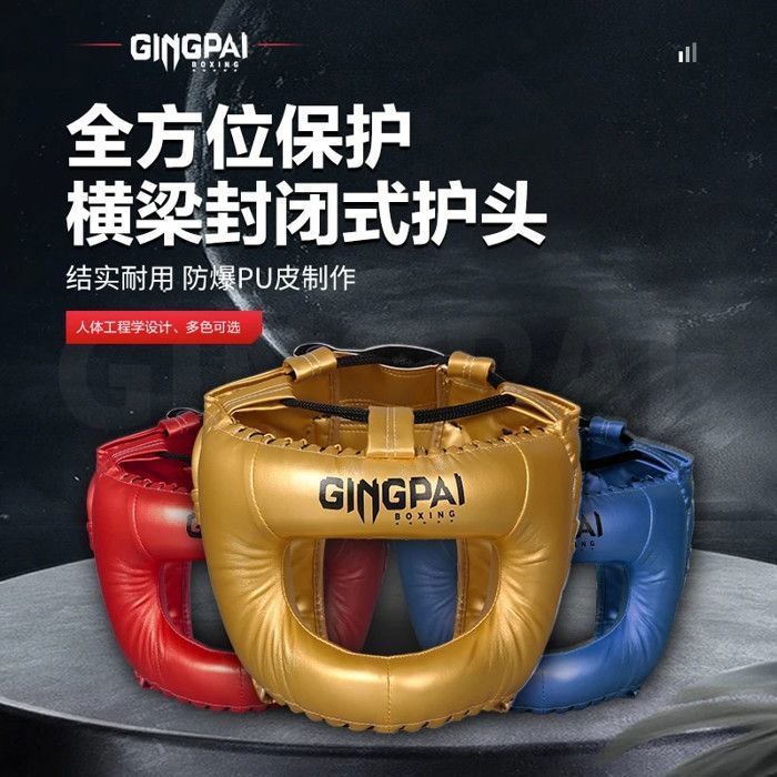 Casque De Boxe Helley - Protection Complète Tête, Réglable 57-65cm, Pour Entraînement Karaté, MMA, Sports De Combat
