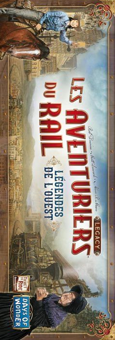 LES AVENTURIERS DU RAIL - JEU DE BASE - LEGACY - LÉGENDES DE L'OUEST ( FRANÇAIS