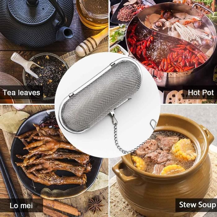 2 Pièces Infuseur Thé En 304 Acier Inoxydable