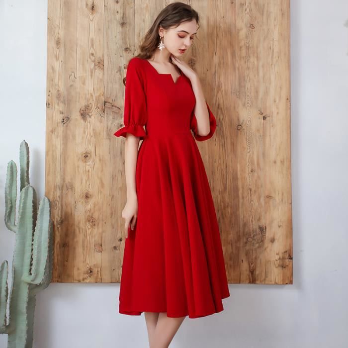 La petite robe rouge vin store