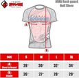Farabi Sports Top de Compression - Rouge - Entrainement MMA Kick Boxing Gym Fitness, t-shirt de compression Taille M-3