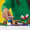 LEGO® Super Mario™71382 Ensemble d’extension Le défi de la Plante Piranha, à combiner avec le Pack de Démarrage LEGO® Super Mario™-3
