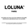 Porte-monnaie Femme Cuir Véritable souple - Bourse Fermoir Clic Clac - 2 Compartiments spacieux - Belle couleur -Noir-LOLUNA®-3