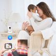 Babyphone Vidéo WINNES Baby Phone Caméra Surveillance Numérique Sans Fil avec 3.2”LCD,Vision Nocturne,Communication-3
