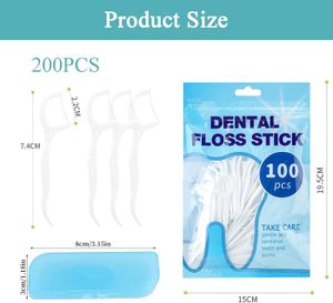 Produits de soins bucco dentaires efficaces, cure dent en UHMWPE, outil professionnel de nettoyage, fil dentaire en plastique