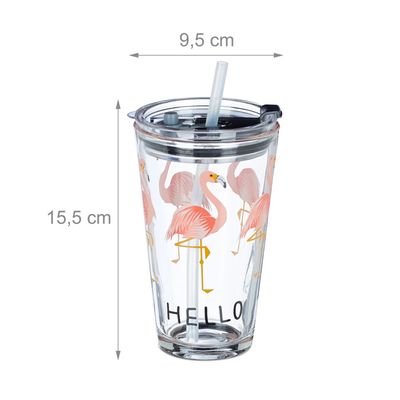 Lot De 2 Verres Enfant Motif Baleine