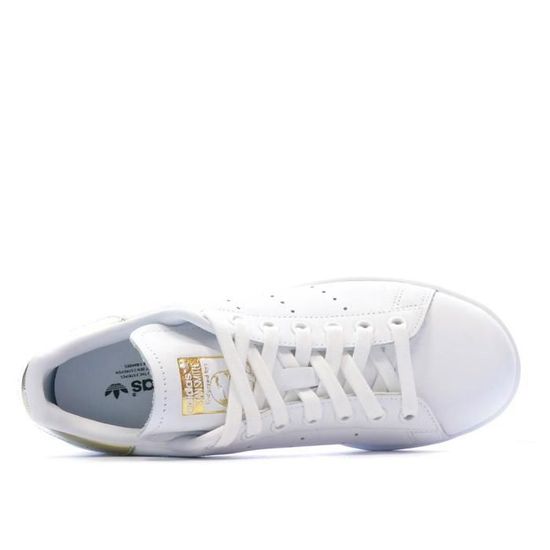 ADIDAS Baskets Stan Smith Blanc et Dor Femme Blanc