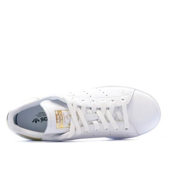 stan smith blanche et doré