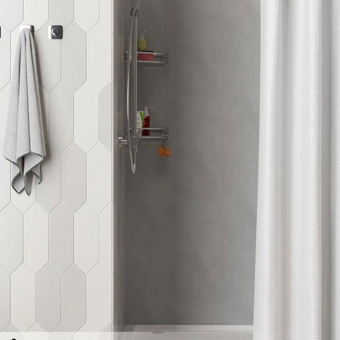 FANSU Rideau De Douche 3D Imprimé Léopard/Zèbre - 90x180cm Polyester Étanche Anti-Moisissure Avec 12 Crochets - Décoration Salle De Bain Moderne