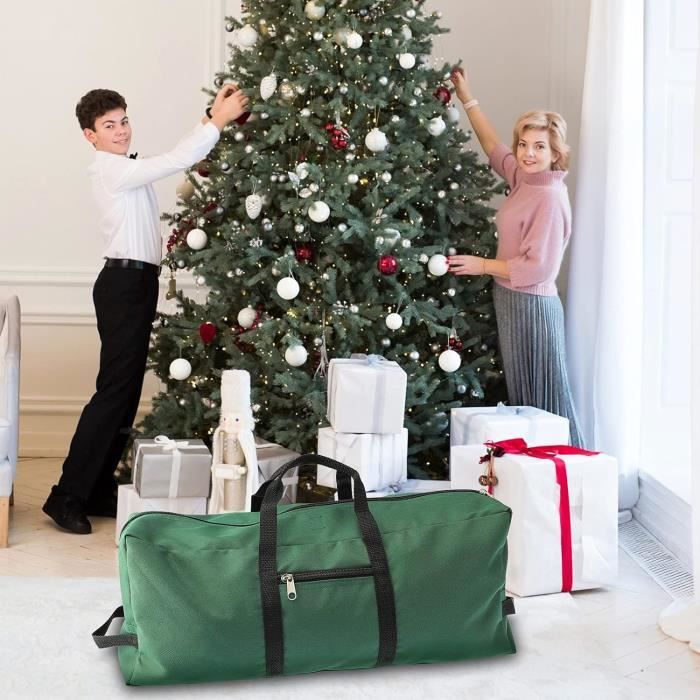 Grand sac de rangement pour sapin de Noël – Convient aux arbres artificiels  démontés jusqu'à 2
