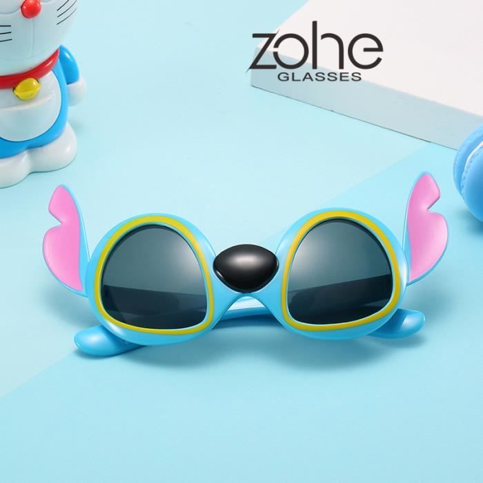 Lunette de soleil enfant garcon fille marque polarisé dessin animé sport de  plein air - Silicone sain - bleu bleu - Achat / Vente lunettes de soleil  Fille Enfant Bleu - Cdiscount