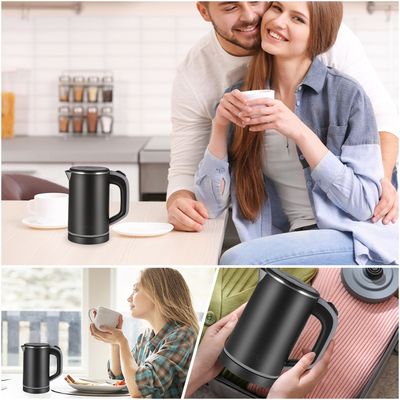 Bouilloire Thé Café Petite Bouilloire Électrique Voyage 800ml Verte - 600W Rapide, Acier Inox, Arrêt Automatique Bouilloire Thé Café Petite Bouilloire Électrique Voyage 800ml Verte - 600W Rapide, Acier Inox, Arrêt Automatique