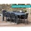 Salon De Jardin Cordoba Fauteuils Cordes Couleur Anthracite