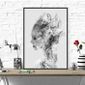 TJ Nordic Girl Noir Blanc Toile Peinture Mur Art Salon Chambre Chambre  Décor à la Maison 40 * 60 cm - TJCOP1205A3815 - Achat / Vente objet  décoration murale - Cdiscount