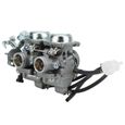 Omabeta Carburateur double cylindre pour moto Carburateur à Double Corps de Moto, ID d'entrée de 26 Mm, auto carburateur-0