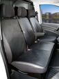Housse de siège Transporter en simili cuir pour Mercedes-Benz Viano/Vito, banc simple et double-0