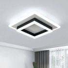 Dorlink Plafonnier LED Moderne - 24W 2400 Lumen - Blanc froid 6000K - Acrylique Métal - Pour Chambre, Couloir