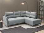 LISA DESIGN Arya - canapé d'angle convertible - avec coffre - 5 places - style contemporain - droit - Gris clair