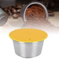 Filtre Réutilisable en Acier Inoxydable pour Capsule de Café Dolce Gusto (Jaune) 60299