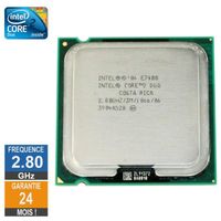 Processeur Intel Core 2 Duo E7400 2.80GHz SLB9Y LGA775 3Mo