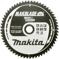 Lame de scie circulaire au carbure Makita MAKBLADE+ B-33495 260 x 30 x 1 mm Nombre de dents: 48 1 pc(s)