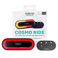 Cosmo Ride - Eclairage Vélo Arrière Intelligent et Connecté - Clignotants, Feu Stop, Detection de Chute Automatique - Lampe Vélo