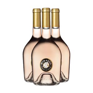 VIN ROSE Miraval Côtes de Provence 2023 - Vin Rosé (3x75cl)