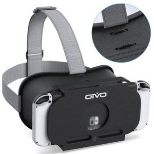 Orzly Casque VR pour Nintendo Switch et Switch OLED Console, Casque de  réalité virtuelle 3D VR Jeux, Lunettes VR Accessoires - édition Coffret  Cadeau