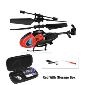 RADIOCOMMANDE POUR DRONE Boîte de rangement rouge - Mini Hélicoptère Radioc