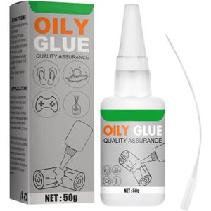 COLLE - PATE ADHESIVE Super Glue Gel, 50g Universal Premium Welding High Strength Oily Glue, Ceramic Repair Glue Metal Glue, Fast Repair and Curing [717]