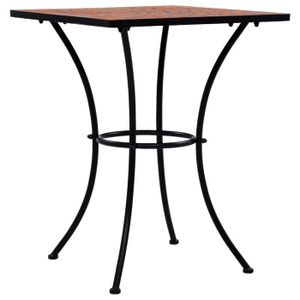TABLE DE JARDIN  BET Table de bistro mosaïque Terre cuite 60 cm  Céramique BET9472646146496