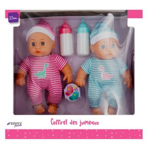 Poussette Smoby Maxi-Cosi pour poupées jumelles - vert