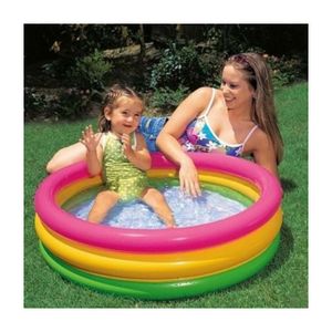 Piscine Gonflable Intex Multicolore Extra Large - 229x56 Cm, Capacité 772 L, Fond Rembourré - 4
